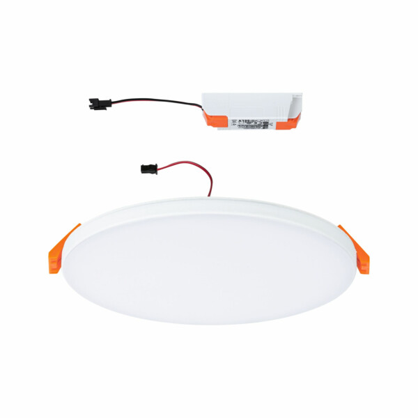 Paulmann VariFit LED Einbaupanel Veluna Edge IP44 rund 160mm  12W 1100lm 3000K Weiß