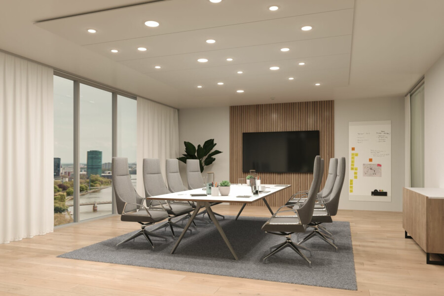 Paulmann VariFit LED Einbaupanel Veluna Edge IP44 rund 160mm  12W 1100lm 3000K Weiß