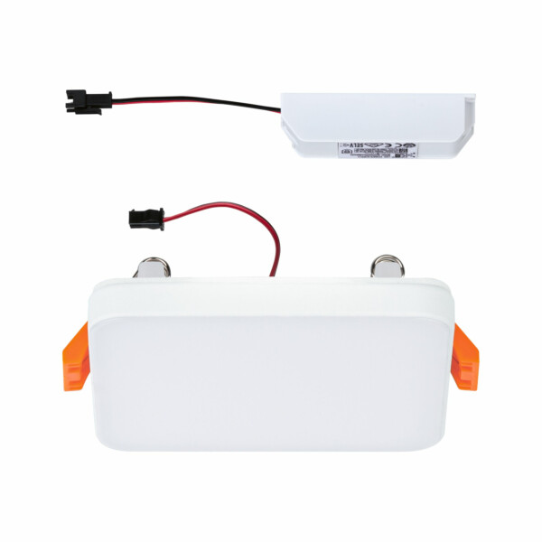 Paulmann VariFit LED Einbaupanel Veluna Edge IP44 eckig 90x90mm  6W 450lm 3000K Weiß