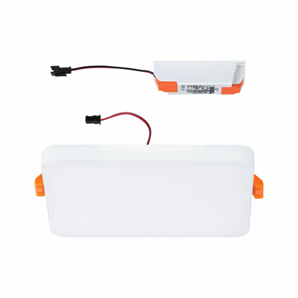 Paulmann VariFit LED Einbaupanel Veluna Edge IP44 eckig 120x120mm  8.5W 650lm 3000K Weiß