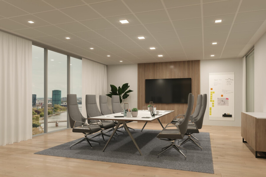 Paulmann VariFit LED Einbaupanel Veluna Edge IP44 eckig 120x120mm  8.5W 650lm 3000K Weiß