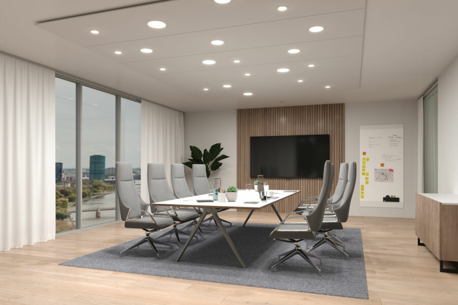 Paulmann VariFit LED Einbaupanel Veluna Edge IP44 rund 160mm  12W 1100lm 4000K Weiß dimmbar