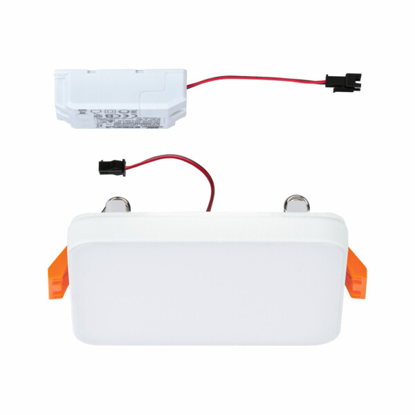 Paulmann VariFit LED Einbaupanel Veluna Edge IP44 eckig 90x90mm  6W 500lm 4000K Weiß dimmbar