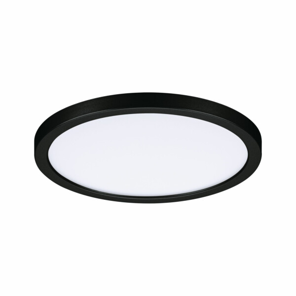 Paulmann VariFit LED Einbaupanel 3-Step-Dim Areo IP44 rund 175mm  13W 1300lm 4000K Schwarz dimmbar