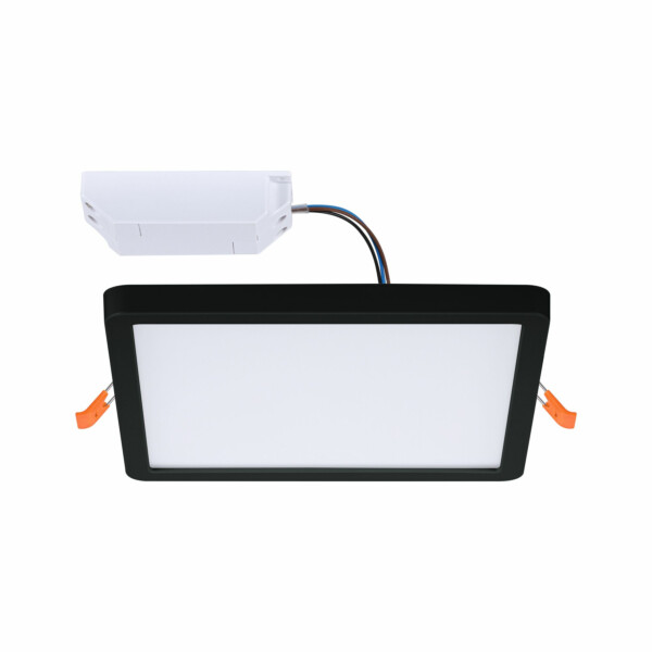 Paulmann VariFit LED Einbaupanel Smart Home Zigbee 3.0 Areo IP44 eckig 175x175mm  13W 1200lm Tunable White Schwarz dimmbar