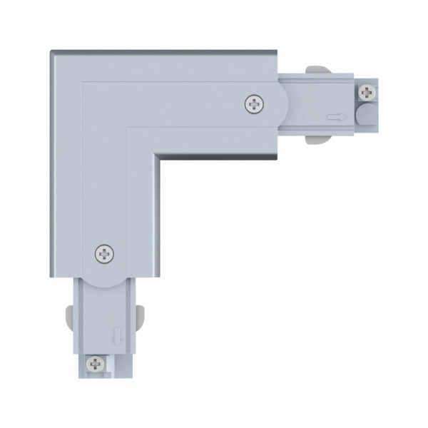 Paulmann ProRail3 Verbinder L-Stück Außen  101x101mm max. 3.680W Silber