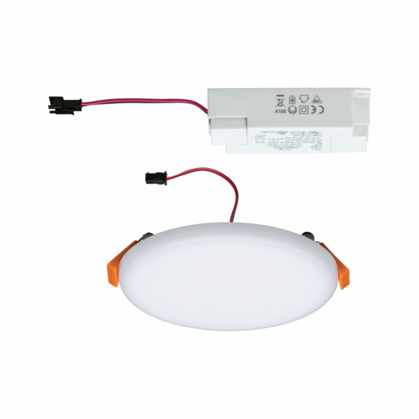 Paulmann VariFit LED Einbaupanel Veluna IP44 rund 125mm  8.5W 750lm 4000K Satin