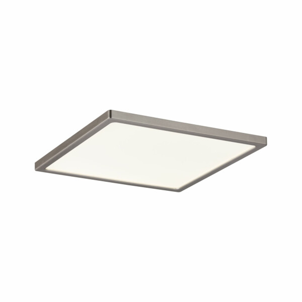 Paulmann LED Einbaupanel Areo IP44 eckig 180x180mm  11W 770lm 3000K Nickel matt dimmbar