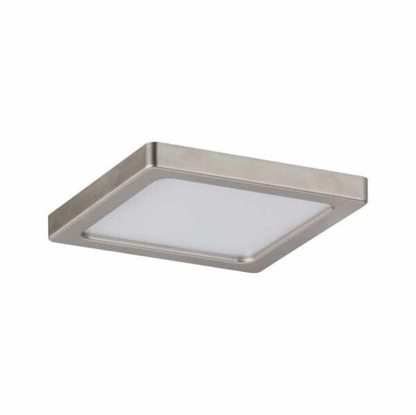 Paulmann LED Einbaupanel Areo  eckig 80x80mm  5W 390lm 3000K Nickel matt