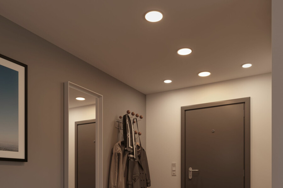 Paulmann VariFit LED Einbaupanel 3-Step-Dim Areo IP44 rund 230mm  16W 1400lm 4000K Weiß dimmbar