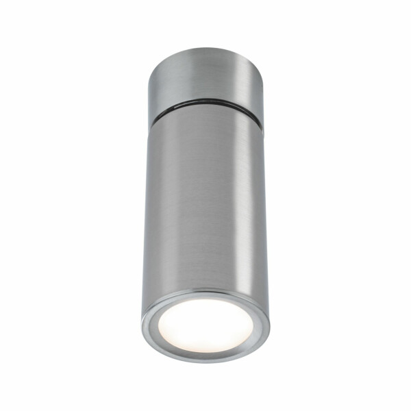 Paulmann LED Deckenleuchte 3-Step-Dim Turnal  Coin 2700K 470lm 230V 6W dimmbar Eisen gebürstet