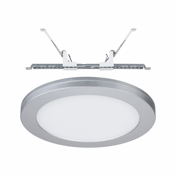 Paulmann LED Einbaupanel 2in1 Cover-it  rund 225mm  16.5W 1200lm 4000K Chrom matt