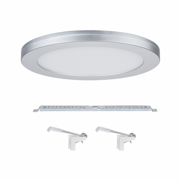 Paulmann LED Einbaupanel 2in1 Cover-it  rund 225mm  16.5W 1200lm 4000K Chrom matt