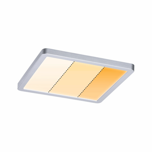 Paulmann VariFit LED Einbaupanel Dim to Warm Areo IP44 eckig 175x175mm  13W 1200lm 3 Step Dim to warm Chrom matt dimmbar