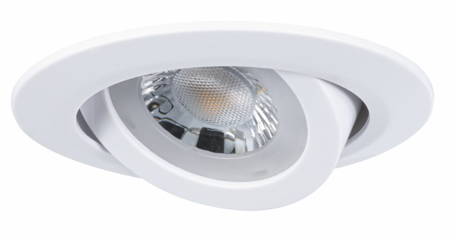 Paulmann LED Einbauleuchte 3er-Set schwenkbar  rund 82mm 70°  3x4.8W 3x450lm 230V  3000K Weiß matt