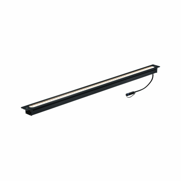 Paulmann Plug & Shine LED Bodeneinbauleuchte Lichtleiste   IP67 3000K 8W   Anthrazit