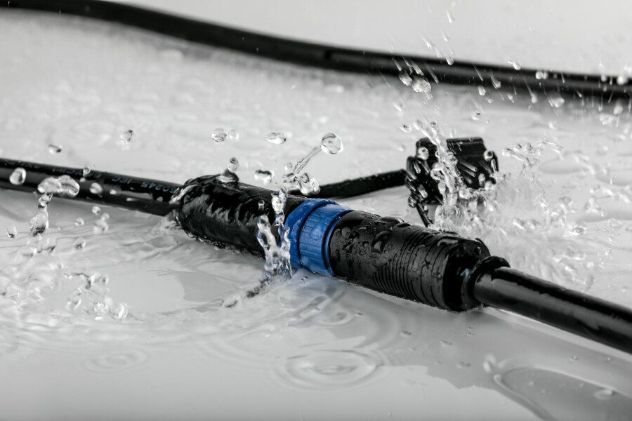 Paulmann Plug & Shine LED Bodeneinbauleuchte Lichtleiste   IP67 3000K 8W   Anthrazit