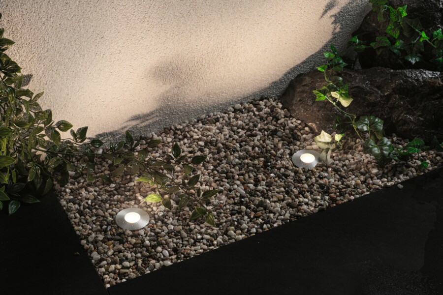 Paulmann Plug & Shine LED Bodeneinbauleuchte Floor Mini Erweiterungsset  IP67 3000K 3x2.5W   Silber