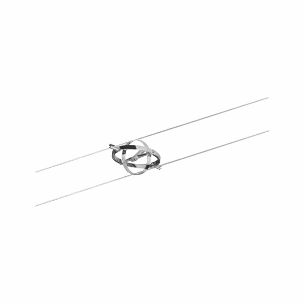 Paulmann Seilsystem Cardan Basisset GU5.3  max. 4x10W  dimmbar 230/12V Chrom matt#Chrom
