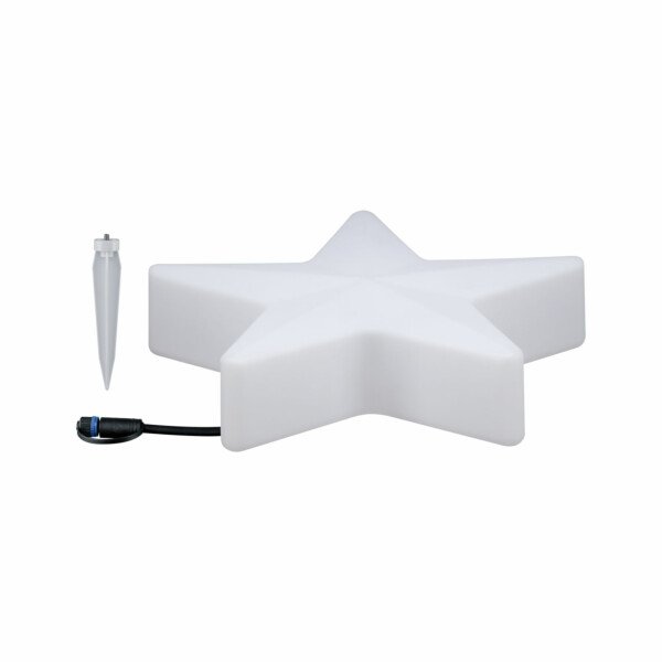 Paulmann Plug & Shine LED Lichtobjekt Star   IP67 3000K 2.8W   Weiß