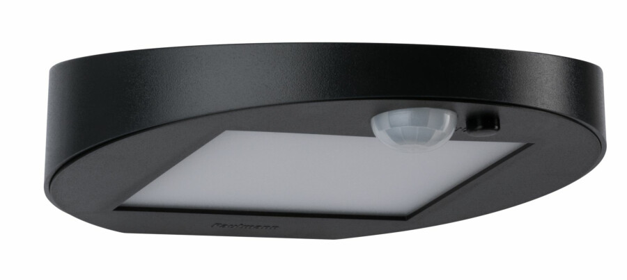 Paulmann Solar LED Außenwandleuchte Ryse Bewegungsmelder IP44 3000K 30lm Anthrazit
