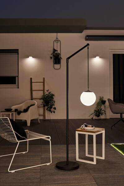 Paulmann Solar LED Außenwandleuchte Ryse Bewegungsmelder IP44 3000K 30lm Anthrazit