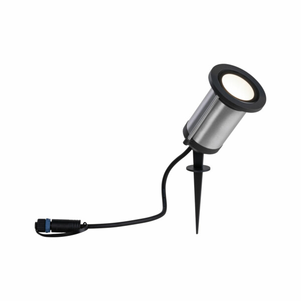 Paulmann Plug & Shine LED Gartenstrahler Classic Einzelspot  IP65 3000K 5.1W   Anthrazit