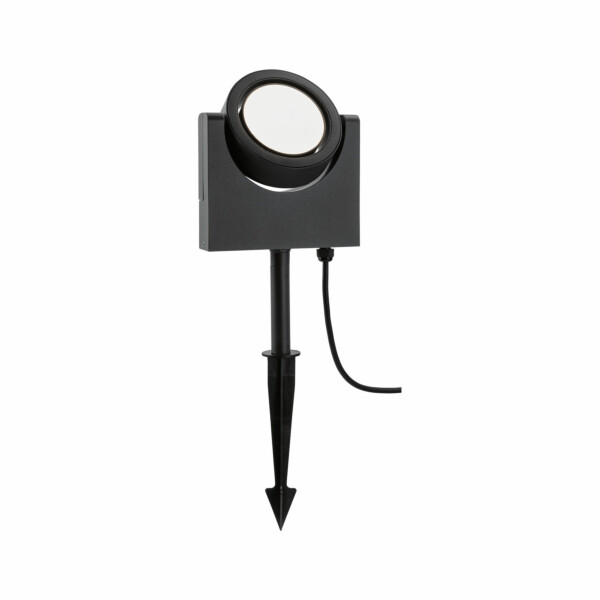 Paulmann LED Gartenstrahler Swivea  IP44  183x46mm 3000K 8W 460lm 230V  Anthrazit Aluminium