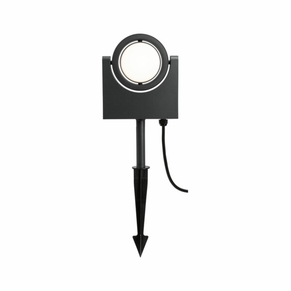 Paulmann LED Gartenstrahler Swivea  IP44  183x46mm 3000K 8W 460lm 230V  Anthrazit Aluminium