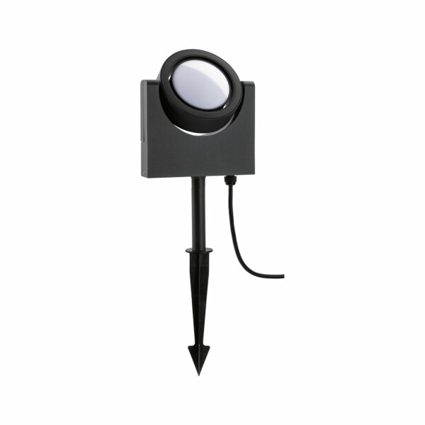 Paulmann LED Gartenstrahler Swivea  IP44  183x46mm 3000K 8W 460lm 230V  Anthrazit Aluminium