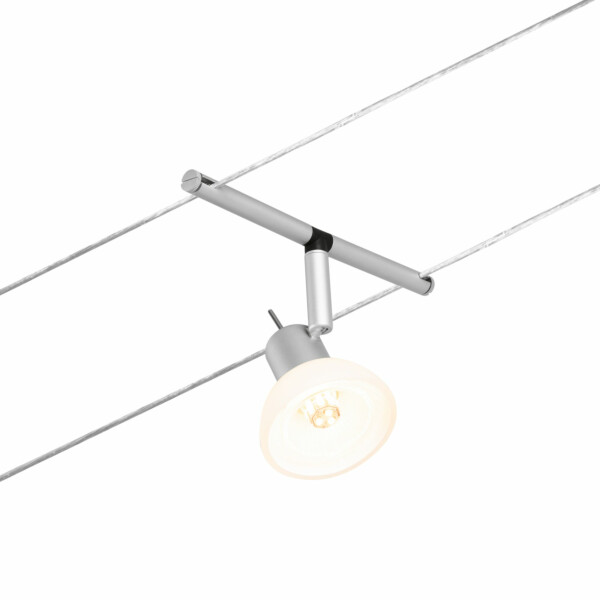 Paulmann CorDuo Seilsystem Sheela Basisset GU5.3  max. 5x10W   230/12V Chrom matt