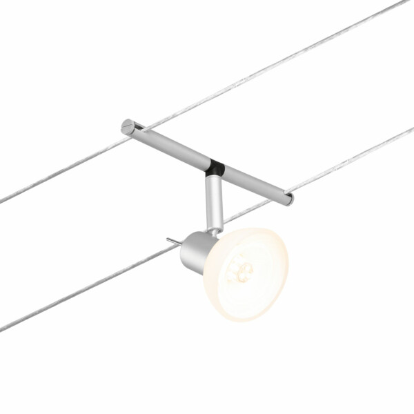 Paulmann CorDuo Seilsystem Sheela Basisset GU5.3  max. 5x10W   230/12V Chrom matt