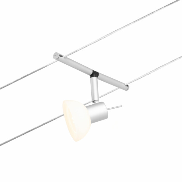 Paulmann CorDuo Seilsystem Sheela Basisset GU5.3  max. 5x10W   230/12V Chrom matt