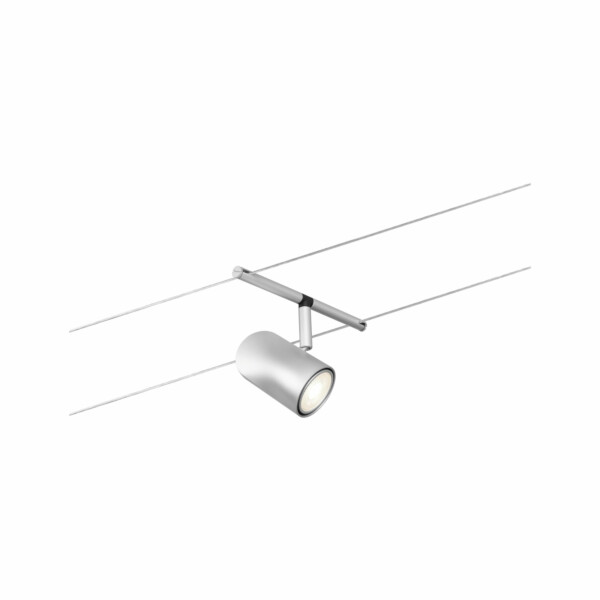 Paulmann CorDuo Seilsystem Cup Basisset GU5.3  max. 5x10W   230/12V Chrom matt#Chrom