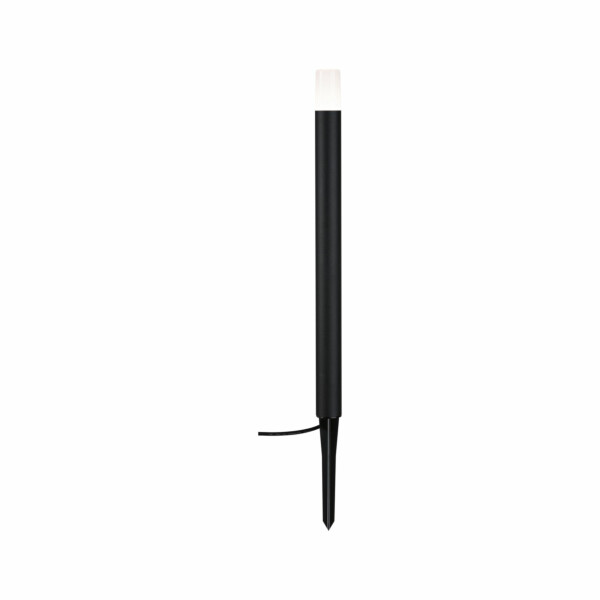 Paulmann Plug & Shine LED Pollerleuchte Flarea Einzelleuchte  IP65  600mm 3000K 3.6W 150lm 24V  Schwarz  Metall