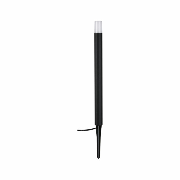 Paulmann Plug & Shine LED Pollerleuchte Flarea Einzelleuchte  IP65  600mm 3000K 3.6W 150lm 24V  Schwarz  Metall
