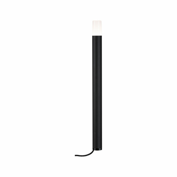 Paulmann Plug & Shine LED Pollerleuchte Flarea Einzelleuchte  IP65  600mm 3000K 3.6W 150lm 24V  Schwarz  Metall