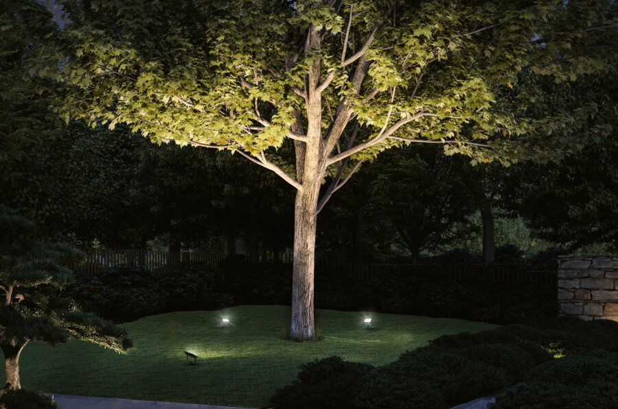Paulmann Plug & Shine LED Gartenstrahler Fluter Einzelspot  IP65 3000K 15.5W   Schwarz