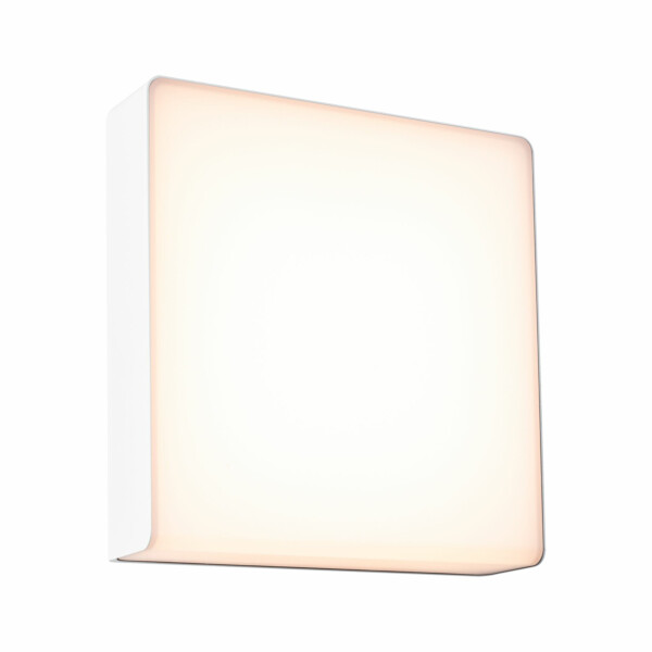 Paulmann LED Außenwandleuchte Smart Home Zigbee 3.0 Azalena Bewegungsmelder mit Hochfrequenz-Sensor insektenfreundlich IP44  250x97mm Tunable Warm 8.5W 700lm 230V  Weiß Kunststoff#Aluminium