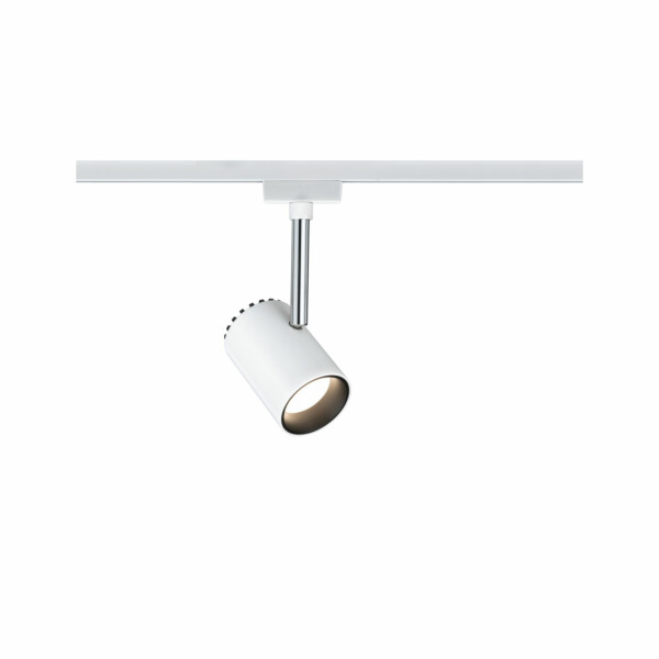 Paulmann URail Schienenspot Shine Einzelspot  225lm 4.9W 2700K  230V Weiß