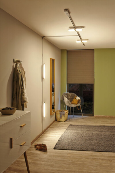 Paulmann URail LED Panel Loop   480lm 7W 2700K  230V Chrom matt#Chrom