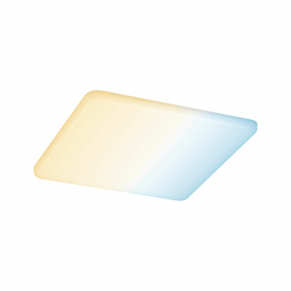 Paulmann VariFit LED Einbaupanel Smart Home Zigbee 3.0 Veluna IP44 eckig 185x185mm  15W 1000lm Tunable White Satin dimmbar