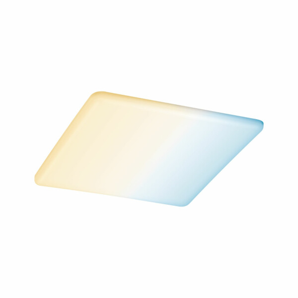 Paulmann VariFit LED Einbaupanel Smart Home Zigbee 3.0 Veluna IP44 eckig 215x215mm  17W 1300lm Tunable White Satin dimmbar