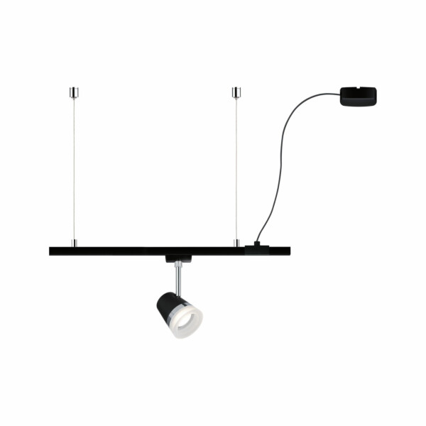 Paulmann URail Einspeisung Kabel   2m max. 1.000W Schwarz matt