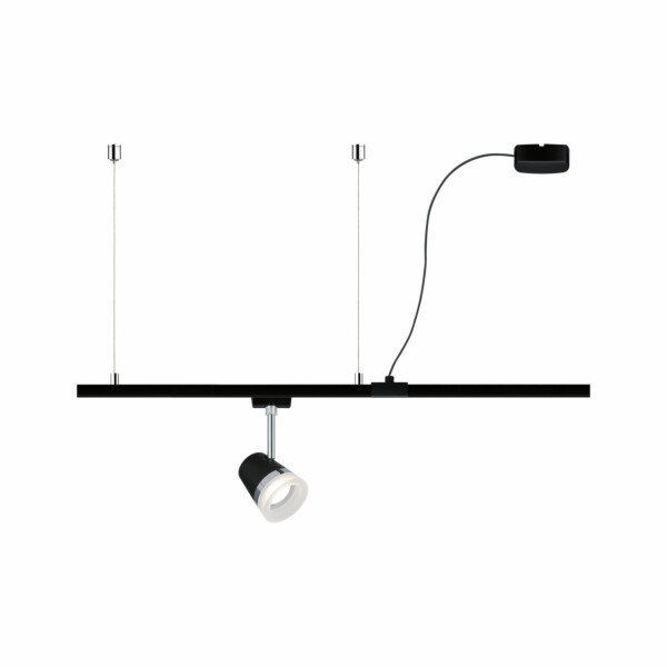 Paulmann URail Einspeisung Kabel   2m max. 1.000W Schwarz matt