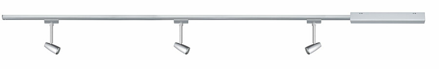 Paulmann URail Schienenspot Barelli Basisset GU10  max. 3x10W  dimmbar 230V Chrom matt#Chrom