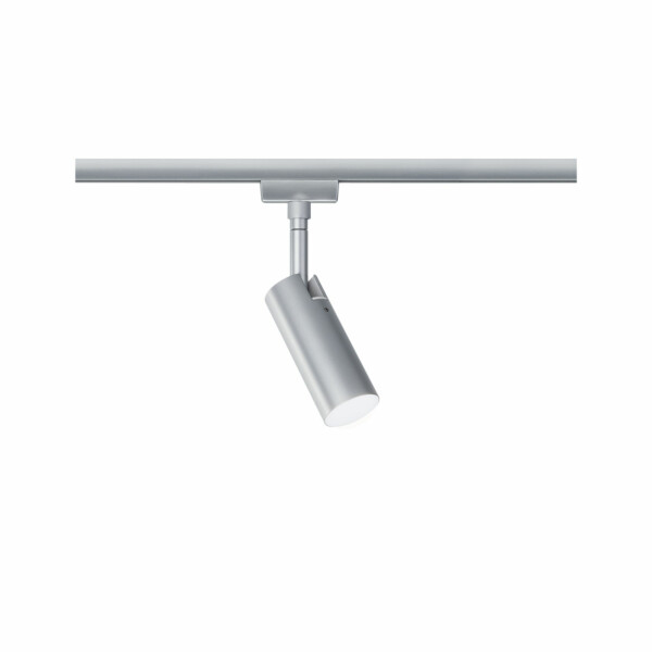 Paulmann URail LED Schienenspot Tubo Einzelspot  237lm 4.5W 3000K  230V Chrom matt