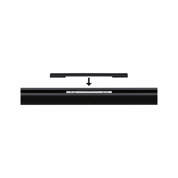 Paulmann URail Zubehör Connector-Inlay Schwarz#Transparent