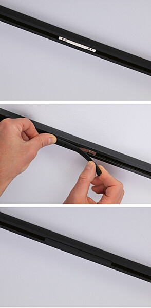 Paulmann URail Zubehör Connector-Inlay Schwarz#Transparent