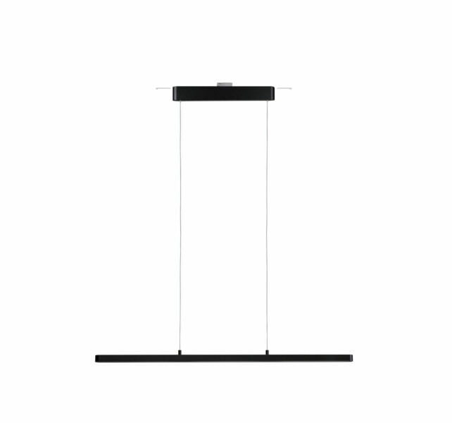 Paulmann URail LED Pendel Smart Home Zigbee 3.0 Lento   3x1800lm 3x13.5W Tunable White dimmbar 230V Schwarz matt